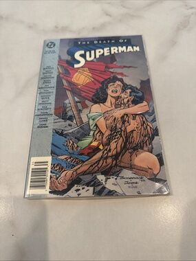 DC Comics The Death of Superman 1993 Second Printing -A1